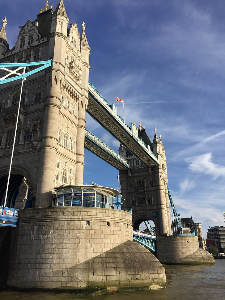 London Brücke, London, Fluss, Brücke, Turm, England, Thames
