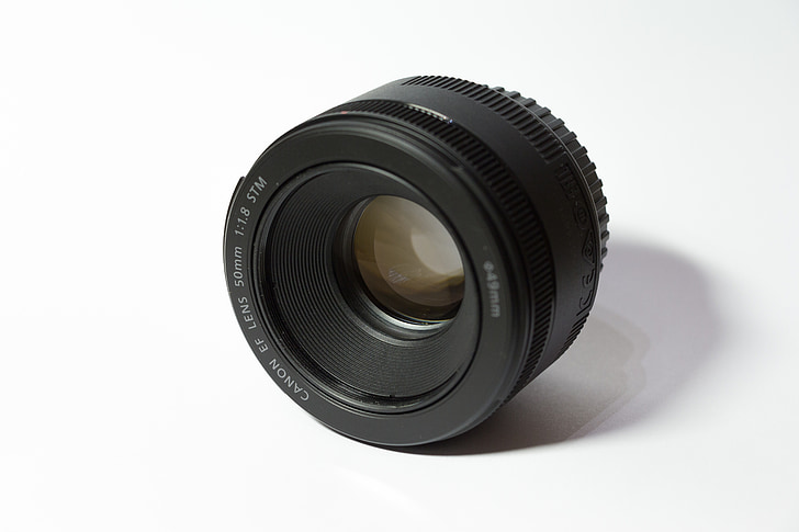 Canon, lente, cámara, SLR, 50mm, Fotografía, fotógrafo