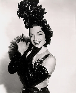 Carmen Miranda, Schauspielerin, Jahrgang, Filme, bewegte Bilder, Monochrom, Bilder
