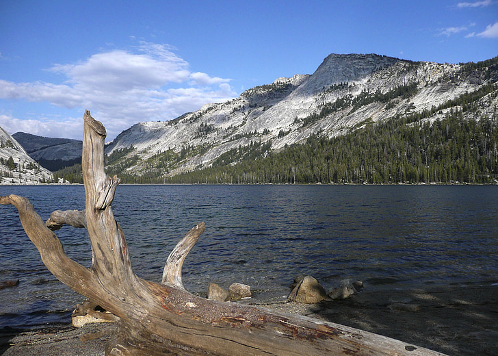 montagna, roccioso, Lago, Parco nazionale Yosemite, California, Stati Uniti d'America, natura