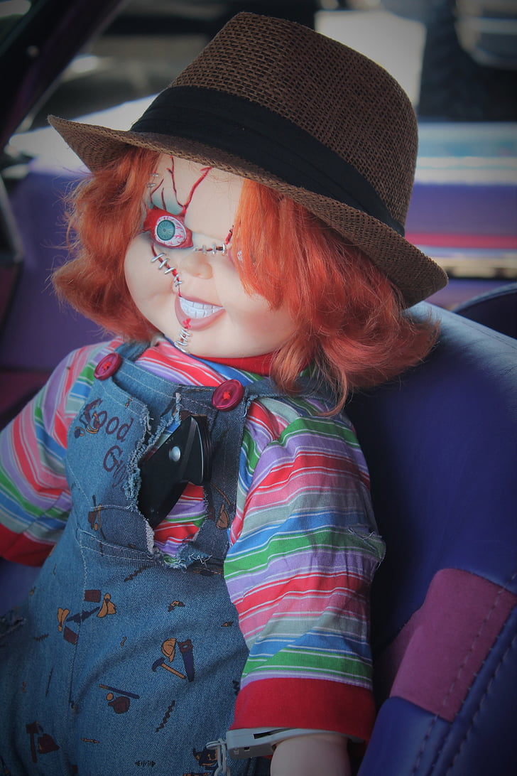 pediophobia, Halloween-Puppe, verwunschene Puppe, Chucky, besaß, besessene Puppe, Haunted-Element