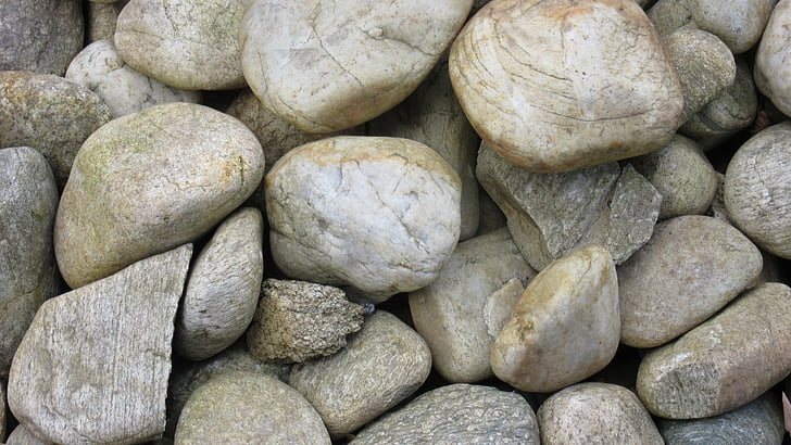 石头, 关于, 丰满, 背景, 模式