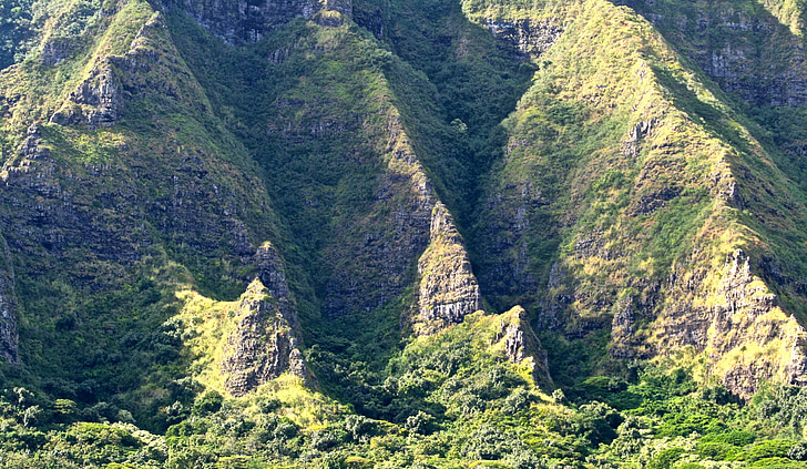 hawaii, mountains, nature, scenery, landscape, travel, outdoor