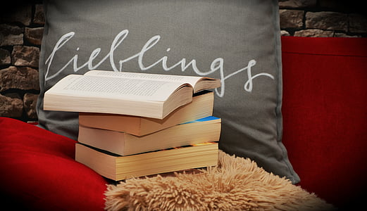 knihy, kniha, Oblíbená kniha, odpočinek, číst, literatura, nálada