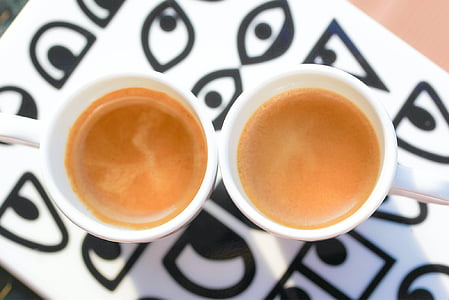 Espresso, káva, kohvi, Natüürmort, retro, Cup, pruun