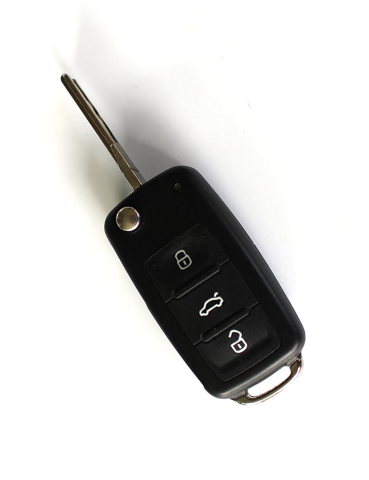 clave, llaves del coche, control remoto, símbolos