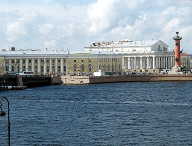 Sankt petersburg, Russie, Saint-Pétersbourg, Tourisme, Historiquement, rivière, Newa