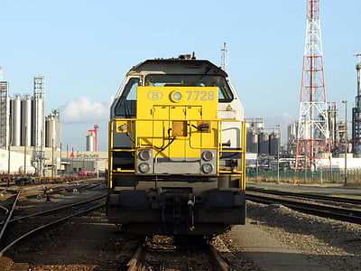 locomotiva, Belgio, ferrovia, treno, trasporto, ferroviario, della ferrovia
