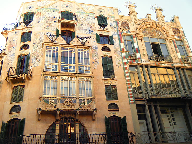 Gebäude, Architektur, Mallorca, Spanien, Tour, Stadt, Tourismus