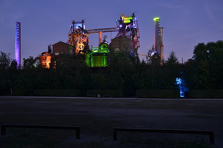 Duisburg, промисловість, фабрика, Рур район, Німеччина, метал, сталі