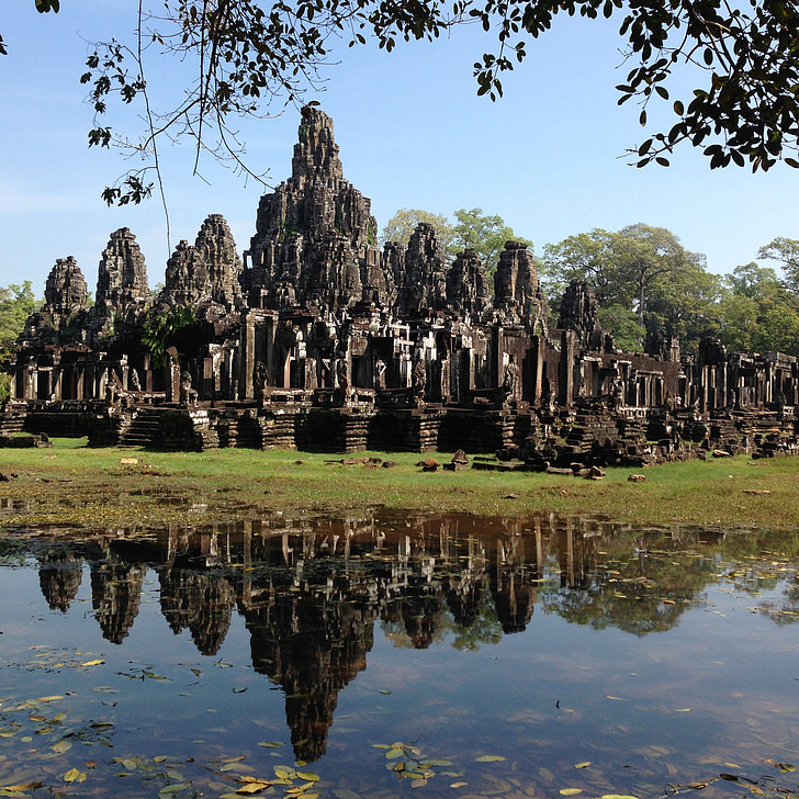 Angkor wat, paisaje, Humanidades