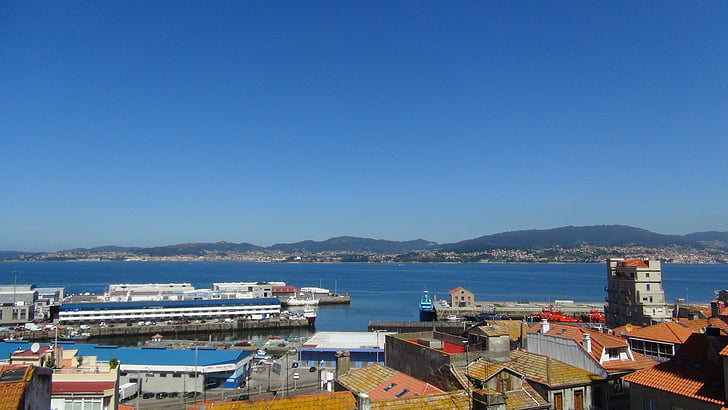 Vigo-Stadt, RIA, Stadtlandschaft