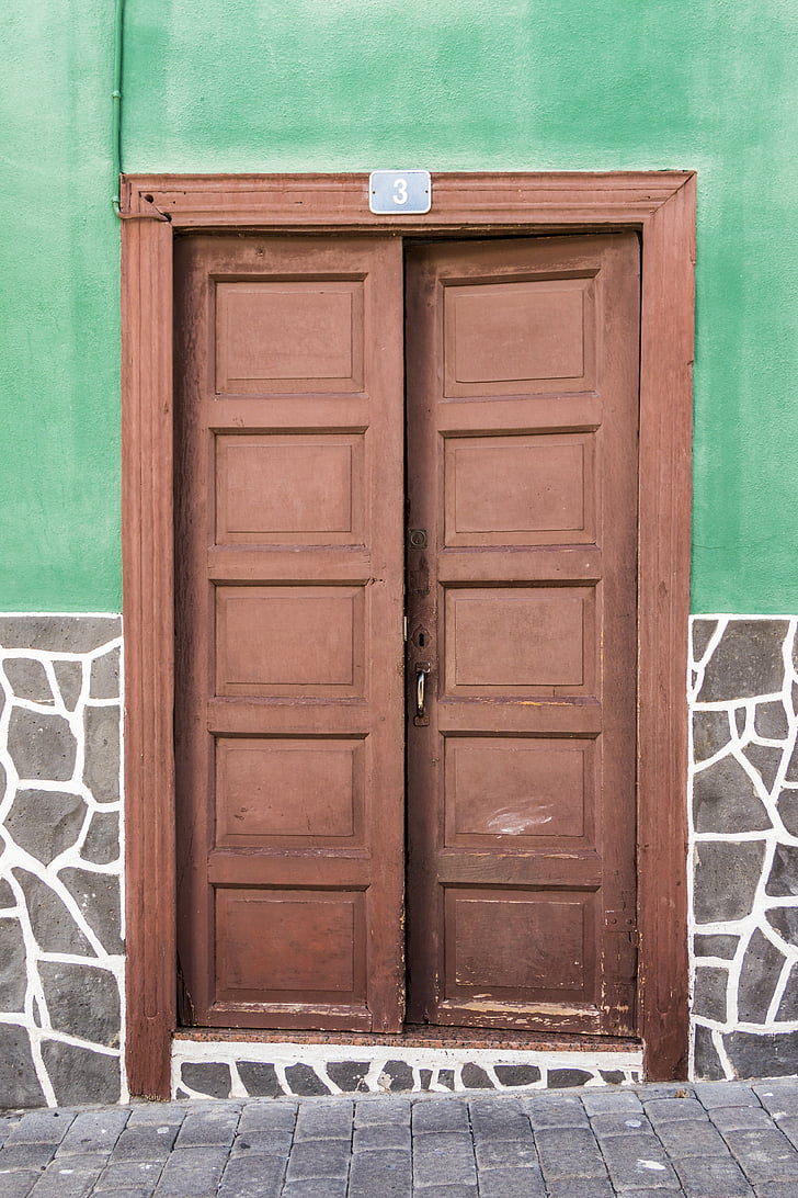 porta, objectiu, antiga porta, fusta, l'entrada de casa, l'entrada, porta principal