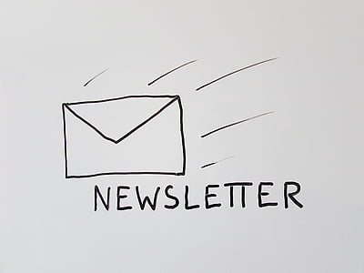 Newsletter, Novinky, elektronickej pošty, e-mailom, pošta, listy, kontakt