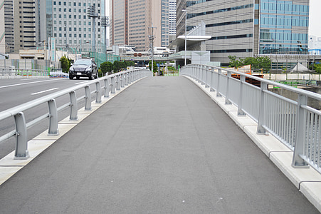 Japón, Avenida, Shinagawa, puente