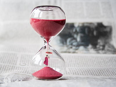 hourglass, clock, sand, time, knapp, minute, timepiece