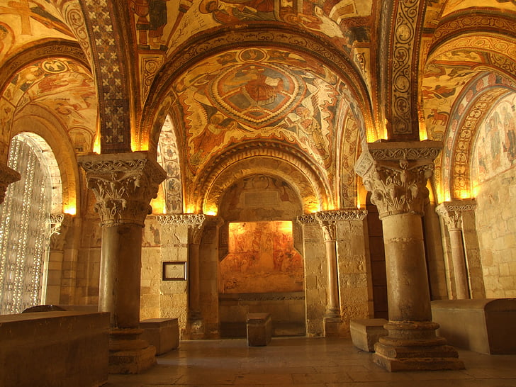 Leon, Spanien, kirke, San isidoro, Pantheon, konger
