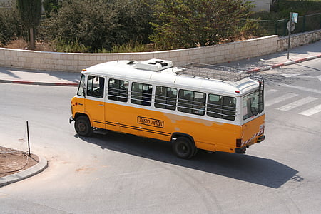 Transport, Beförderung von Kindern, Van, Schule, Fahrzeug, Transport