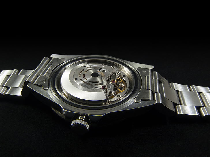 accessory, Analog watch, circle, close-up, gear, mechanism, metal