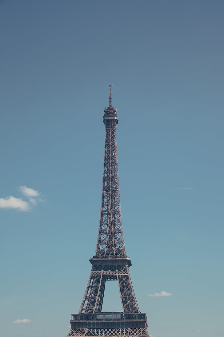 eiffel, tower, photo, building, city, architecture building, tall - high