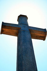 Memorial, Cross, kirkegård, militære, Thaba thswane