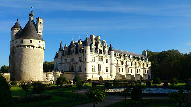 Loire, Chenonceau, hrad