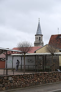 Bytom nadodrzanski, Stadt, Turm, die Altstadt, Architektur, Gebäude, Kirche