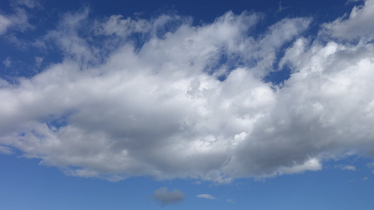 Cumulus skyer, Cloud, Sky, baggrund, natur, blå, vejr