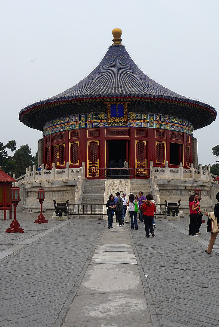 China, Tempel, historische, gebouw, historische, Azië, Chinees