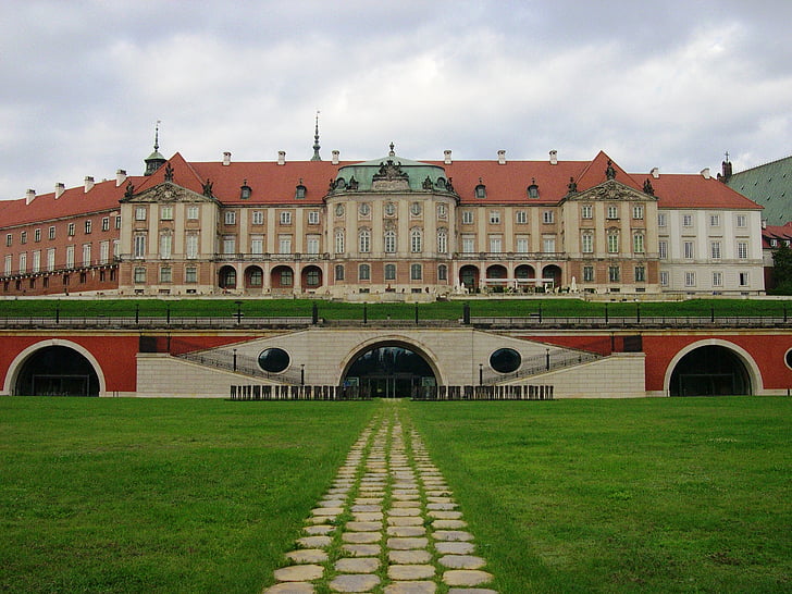 Varssavi, Warszawa, Palace, Poola, Castle, Zamek królewski, arhitektuur