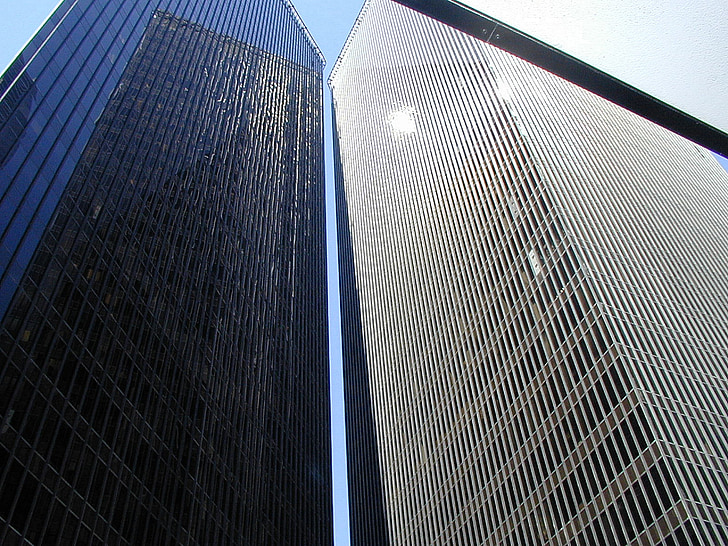 skyscraper, houston, texas, high, architecture, building, facade