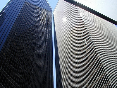 felhőkarcoló, Houston, Texas, magas, építészet, épület, homlokzat