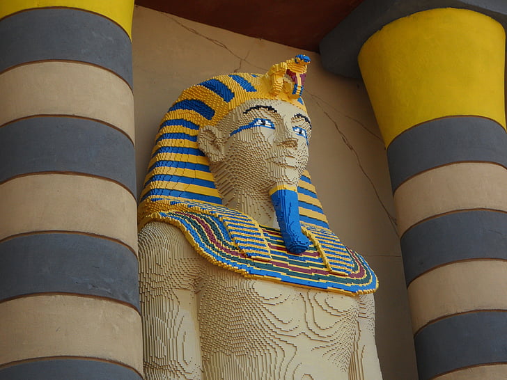 faraònic, Egipte, regle, Lego, blocs de Lego, blocs de construcció, de legos