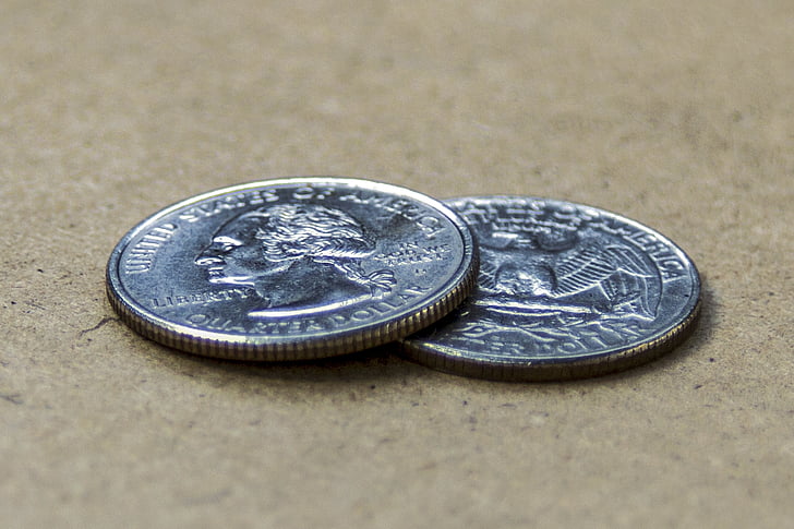 monētas, Silver, nauda, valūta, uzņēmējdarbības, finanses, metāls