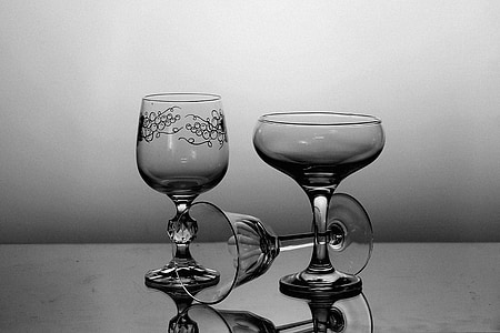 glasses, art, still life