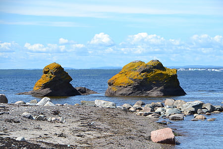 Noruega, acantilados de, mar, Isla, Irlanda, Rock - objeto, naturaleza