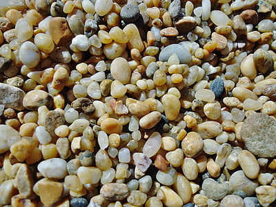 小石, ビーチ, 海, 色, 小石, ローラー, 自然