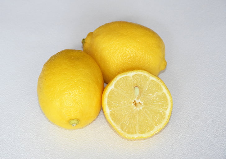 limón, fruta, vitaminas, frutas tropicales, agria, amarillo, cítricos