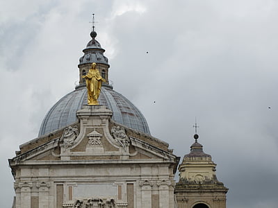 Santa maria degli angeli, Basiliek, kerk, koepel, het platform, regering, ingebouwde structuur