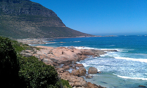 Republika Południowej Afryki, piaszczystej plaży, Llandudno, Natura, Afryka, morze, Plaża