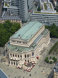 Frankfurt, Hesse, arhitektura, glavni, stavbe, mesto, zgodovinsko