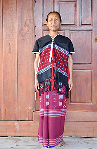 Ασία, εθνική ομάδα, Εθνολογία, κοστούμι, παράδοση, Karen, Βιρμανία