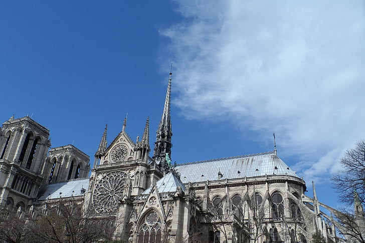 Notre dame, Paris, Frankrig, Cathedral