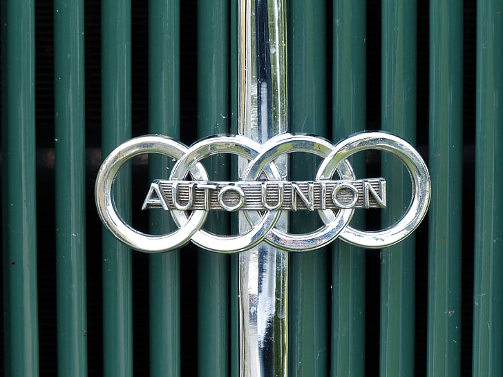 Auto union, emblem, Oldtimer, kjøretøy, logo, bil, automatisk