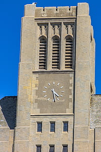 pulkstenis, debesis, clock tower, pilsētas, arhitektūra, Federico santa maria college
