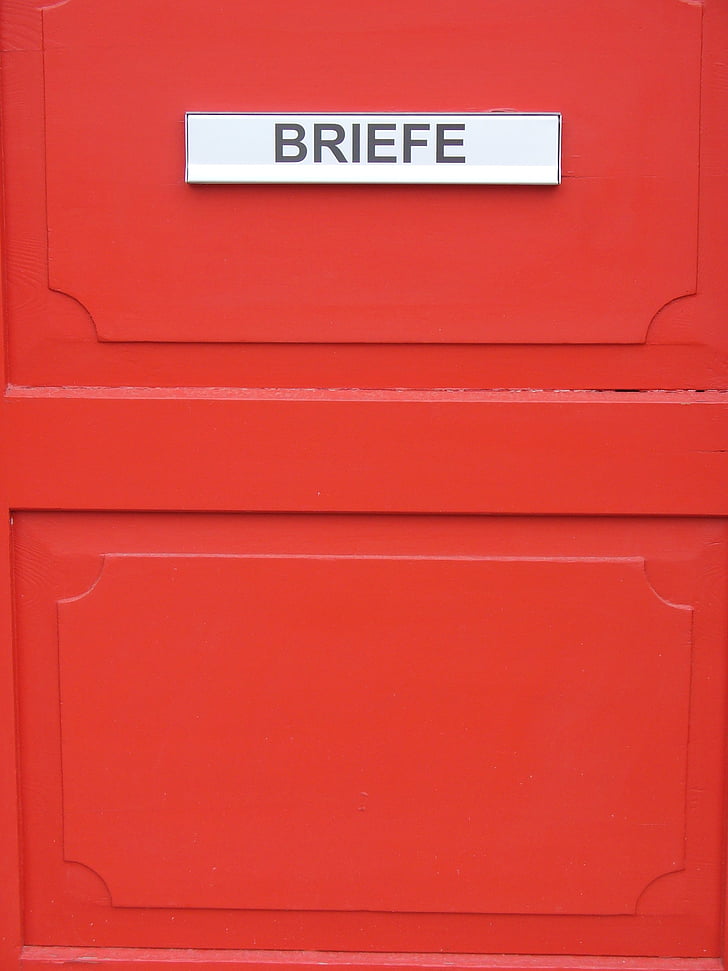 Post, postaláda, piros, ládák, Küldés, Postbox