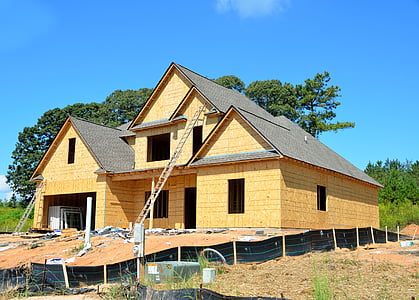 新家, 建设, 生成, 建筑, 行业, 木材, 房子