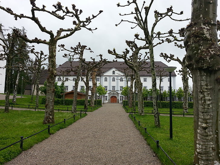 herrenchiemsee, ปราสาท, สถานที่น่าสนใจ, ต้นไม้, สถาปัตยกรรม