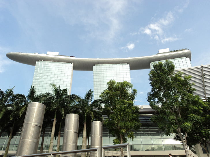 Singapore, resor, arkitektur, struktur, byggnad, turist plats