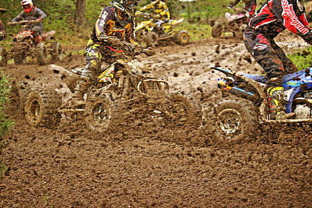 motocross, enduro, quad, quad race, mud, atv, motorcycle sport